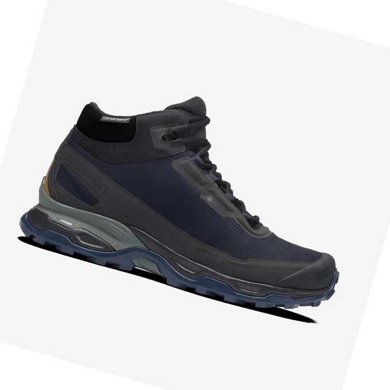 Zapatillas Salomon SHELTER CSWP FOR CARHARTT WIP Hombre Negras Gris | HAYJXLW-98