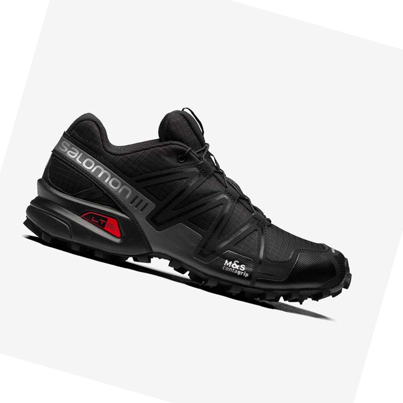 Zapatillas Salomon SPEEDCROSS 3 Mujer Negras | QAWJTIM-54