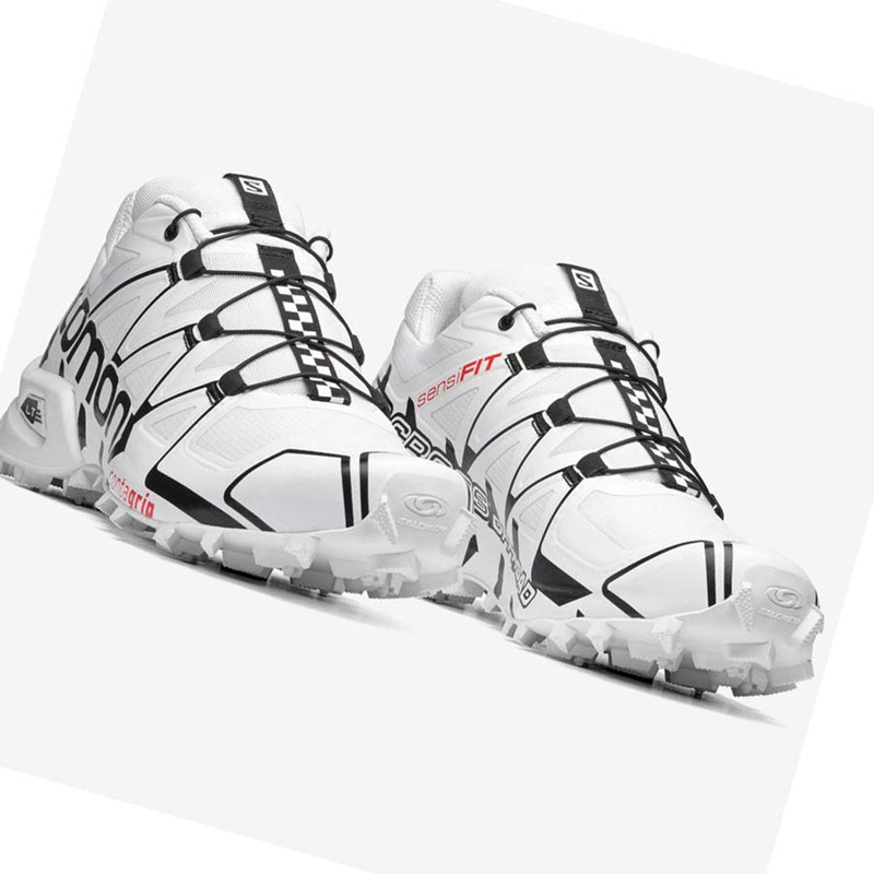 Zapatillas Salomon SPEEDCROSS OFFROAD Hombre Blancas | PWZJDAM-06