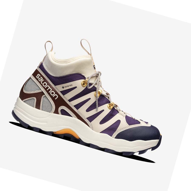 Zapatillas Salomon XA PRO 1 MID GORE-TEX Mujer Beige | JKQHRXY-25