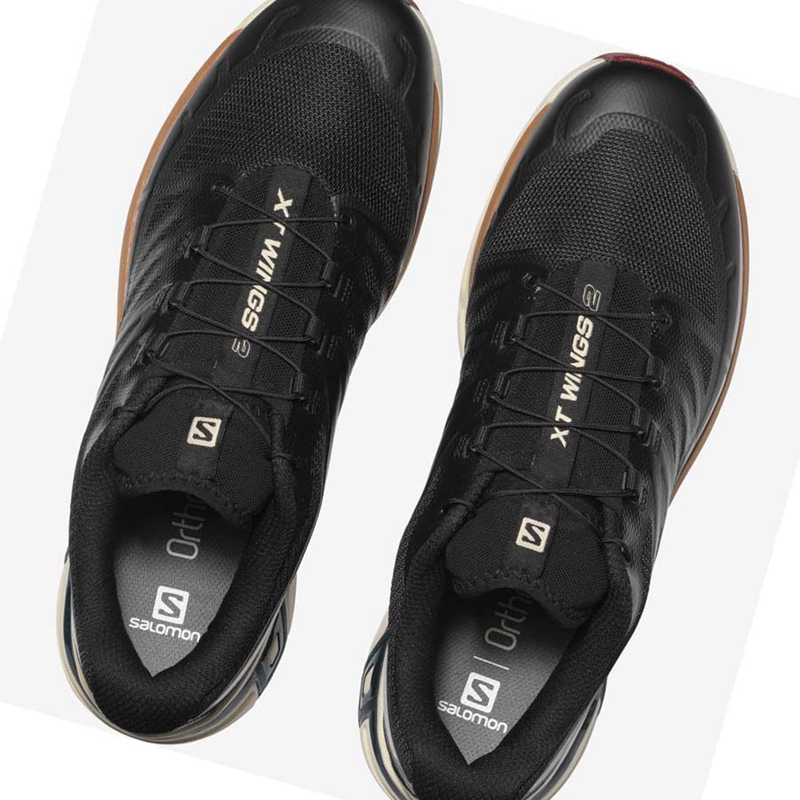 Zapatillas Salomon XT-WINGS 2 Hombre Negras Cafe | FYJTXGP-40