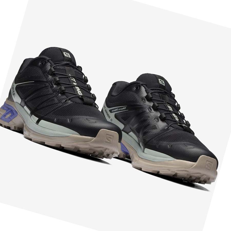 Zapatillas Salomon XT-WINGS 2 Hombre Negras Azules | IOQBNYP-03