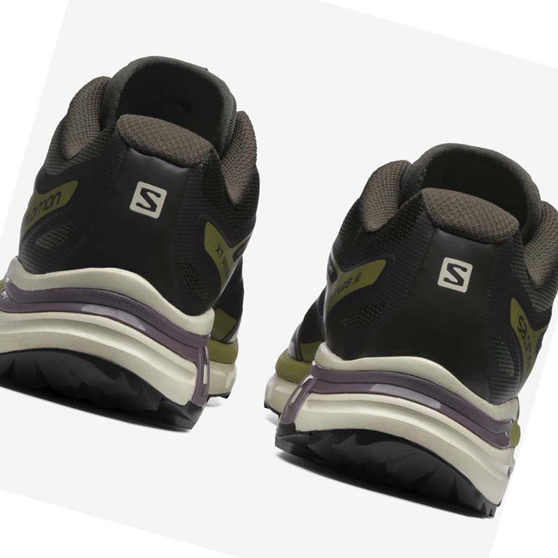 Zapatillas Salomon XT-WINGS 2 Hombre Negras Verde Oliva | QOGHYPK-24