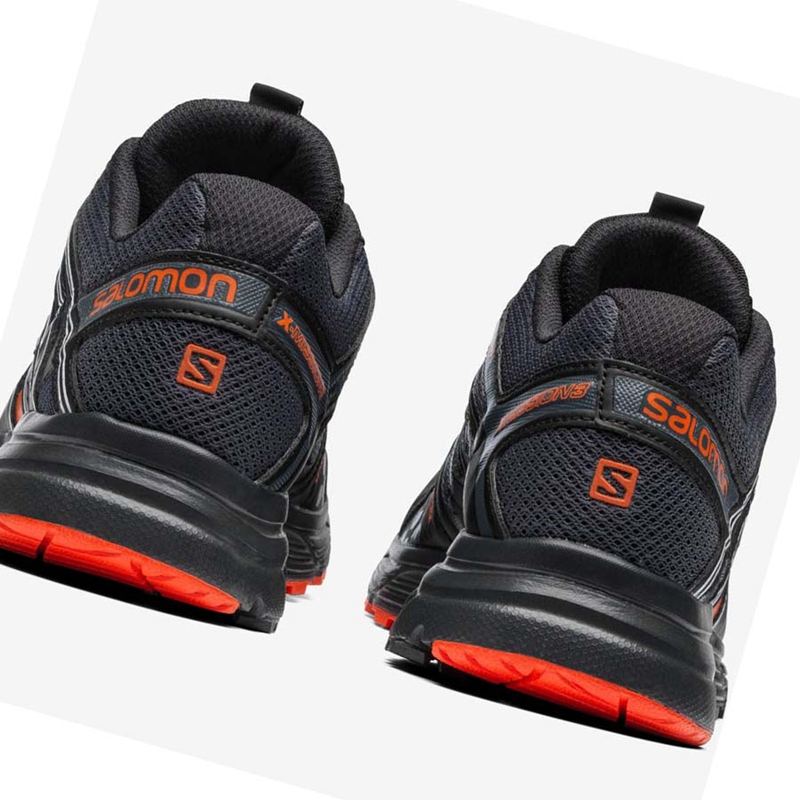 Zapatillas Salomon X-MISSION 3 Mujer Negras Rojas | GNFZOJX-52