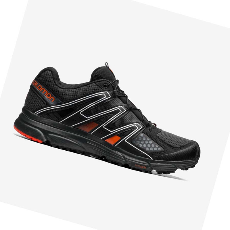 Zapatillas Salomon X-MISSION 3 Mujer Negras Rojas | GNFZOJX-52