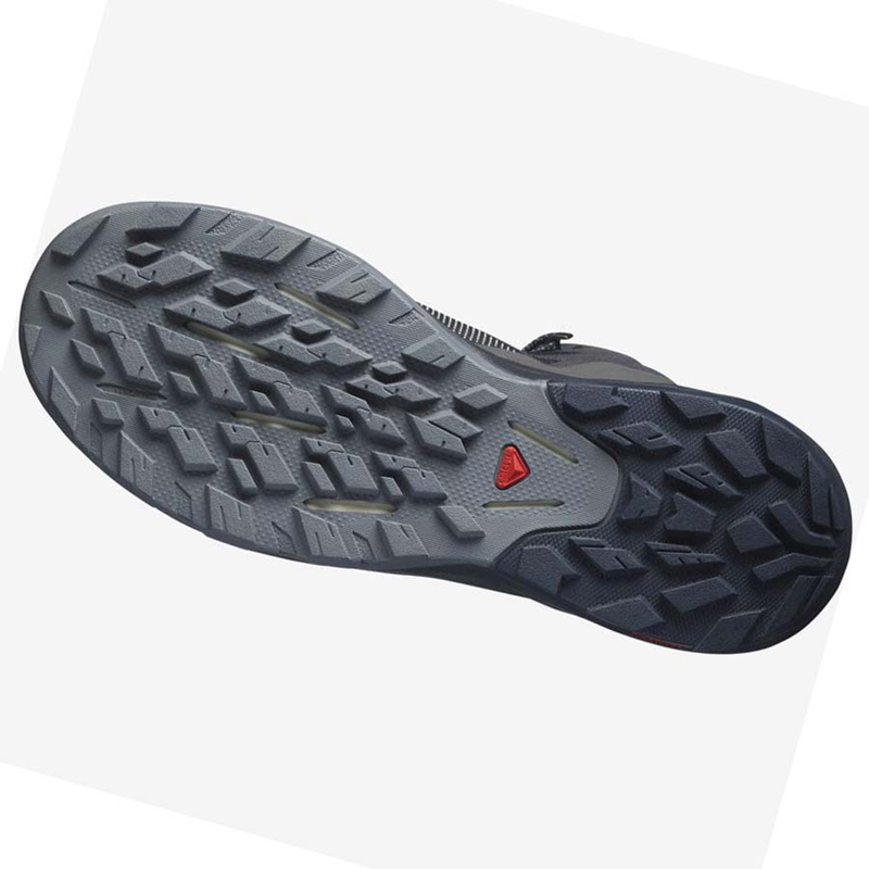 Zapatos De Senderismo Salomon OUTPULSE MID GORE-TEX Hombre Negras | ZIYGVFT-84