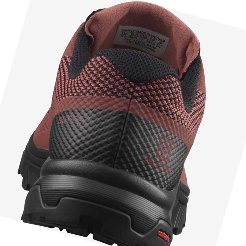 Zapatos De Senderismo Salomon WoOUTLINE GORE-TEX Mujer Rojas | PCASGIT-10