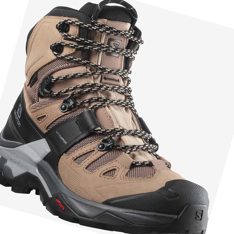 Zapatos De Senderismo Salomon WoQUEST 4 GORE-TEX Mujer Marrones | SDWYJHI-20