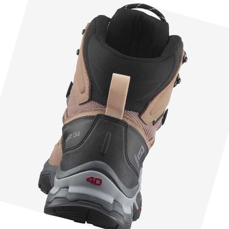 Zapatos De Senderismo Salomon WoQUEST 4 GORE-TEX Mujer Marrones | SDWYJHI-20