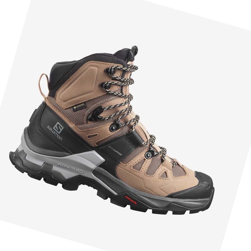 Zapatos De Senderismo Salomon WoQUEST 4 GORE-TEX Mujer Marrones | SDWYJHI-20