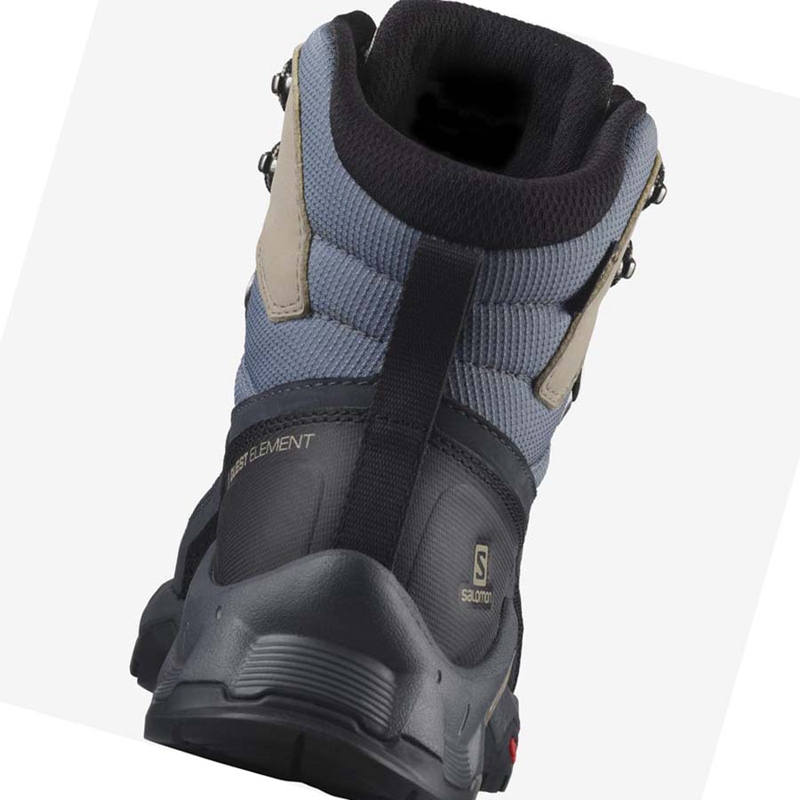 Zapatos De Senderismo Salomon WoQUEST ELEMENT GORE-TEX Mujer Negras | GKZHJWV-40