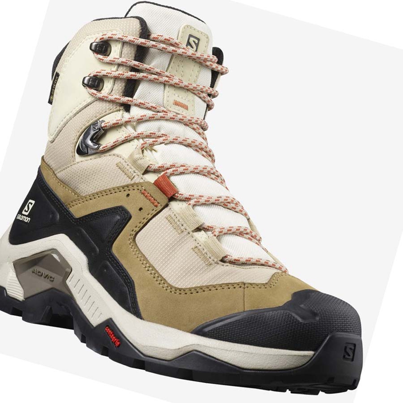 Zapatos De Senderismo Salomon WoQUEST ELEMENT GORE-TEX Mujer Marrones | VIHJSYC-20