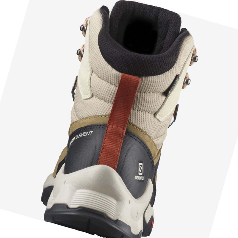 Zapatos De Senderismo Salomon WoQUEST ELEMENT GORE-TEX Mujer Marrones | VIHJSYC-20