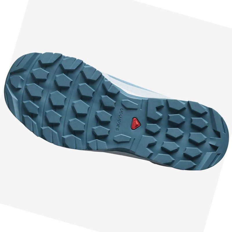 Zapatos De Senderismo Salomon WoVAYA BLAZE THINSULATE™ CLIMASALOMON™ WATERPROOF Mujer Azules | FBCSAIR-64