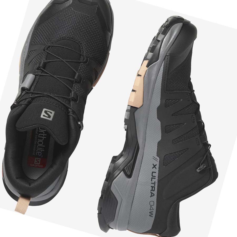 Zapatos De Senderismo Salomon WoX ULTRA 4 Mujer Negras | DLEXQAR-58