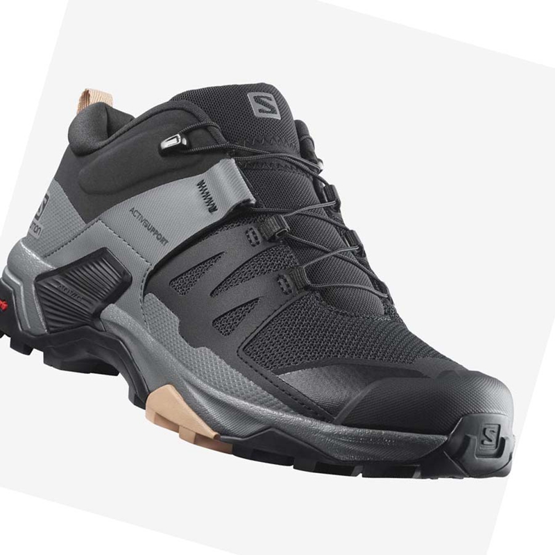 Zapatos De Senderismo Salomon WoX ULTRA 4 Mujer Negras | DLEXQAR-58