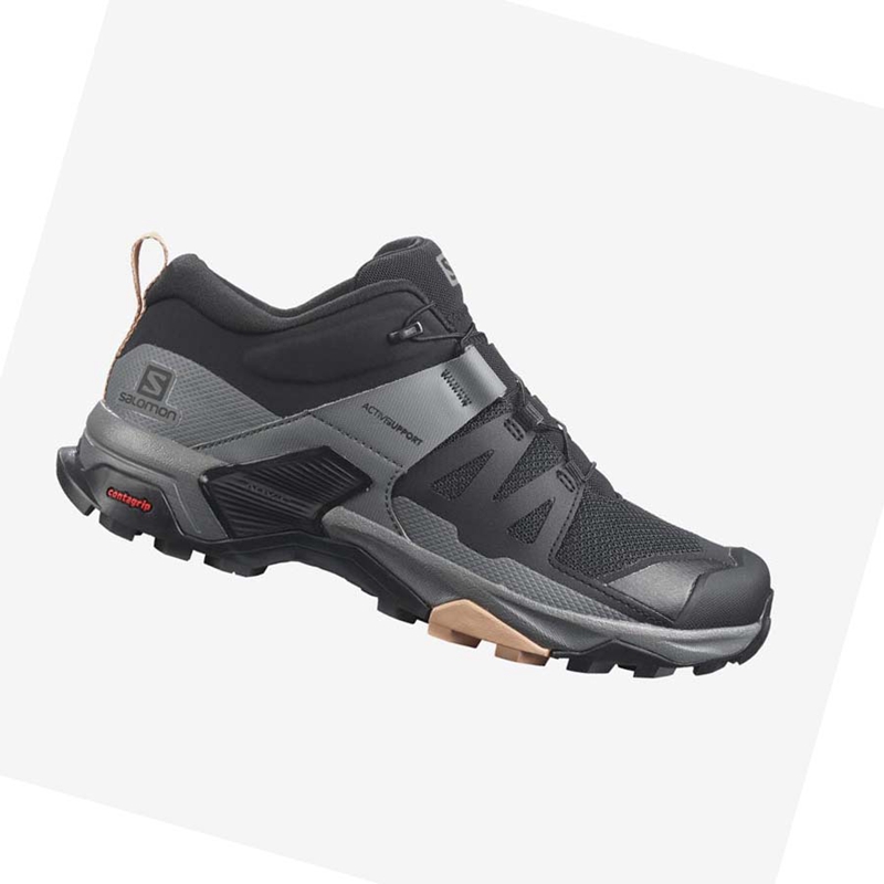 Zapatos De Senderismo Salomon WoX ULTRA 4 Mujer Negras | DLEXQAR-58