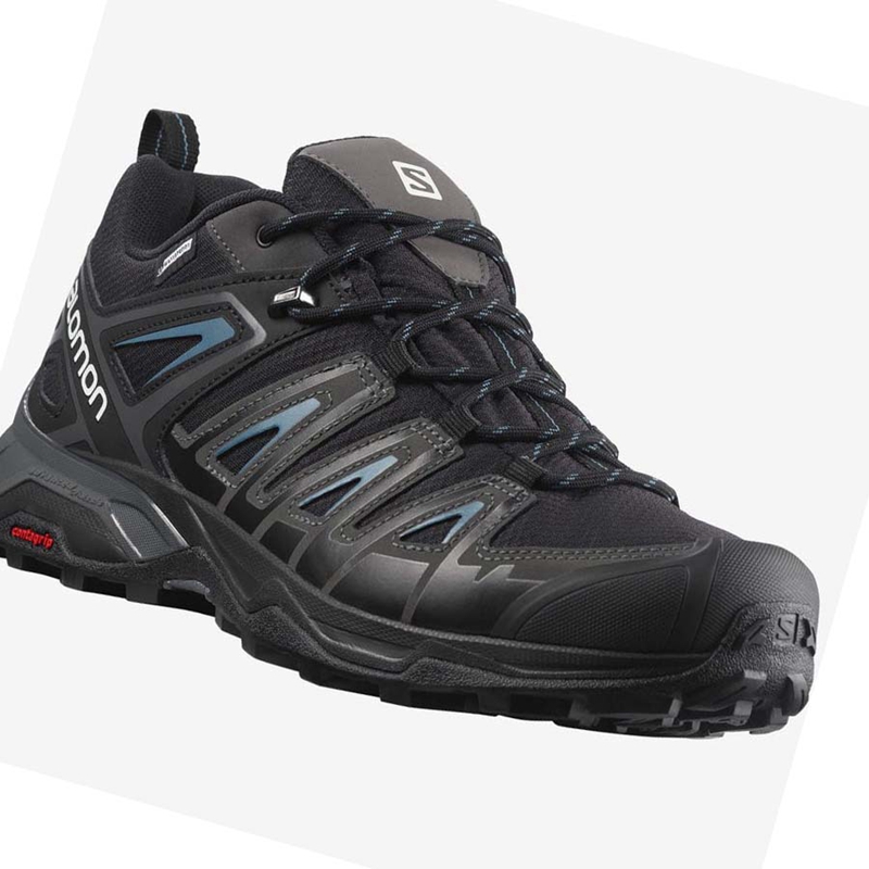 Zapatos De Senderismo Salomon X ULTRA PIONEER CLIMASALOMON™ WATERPROOF Hombre Negras | WRYUDGE-98