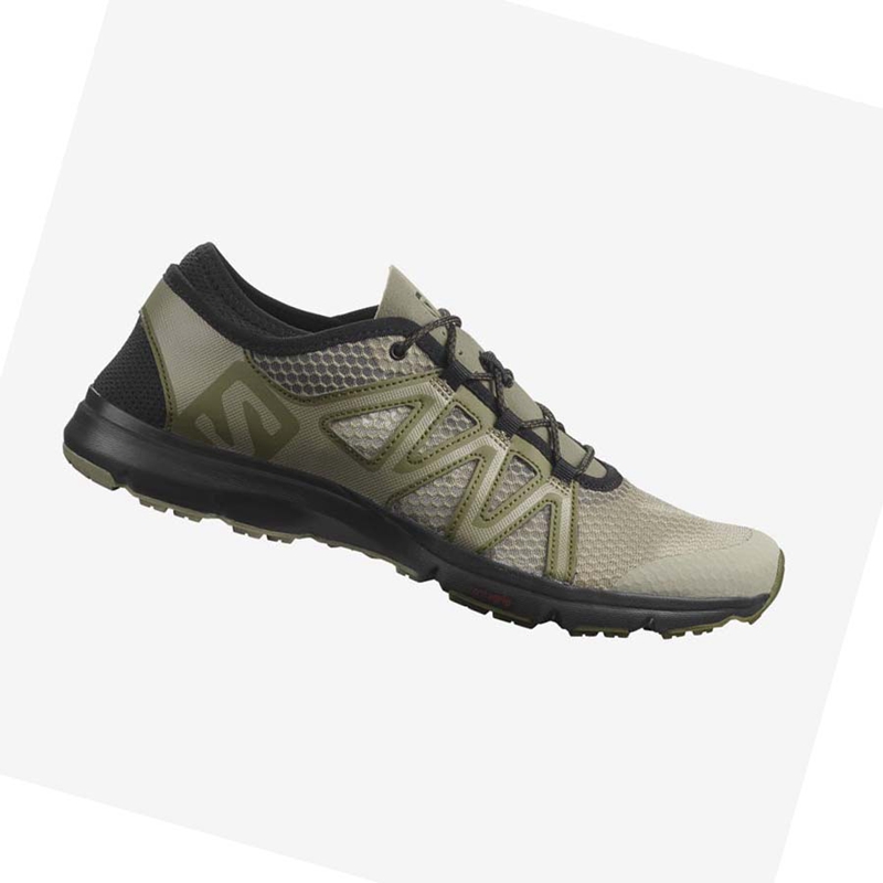 Zapatos de Agua Salomon CROSSAMPHIBIAN SWIFT 2 Hombre Verde Oliva | CZEXAIK-48