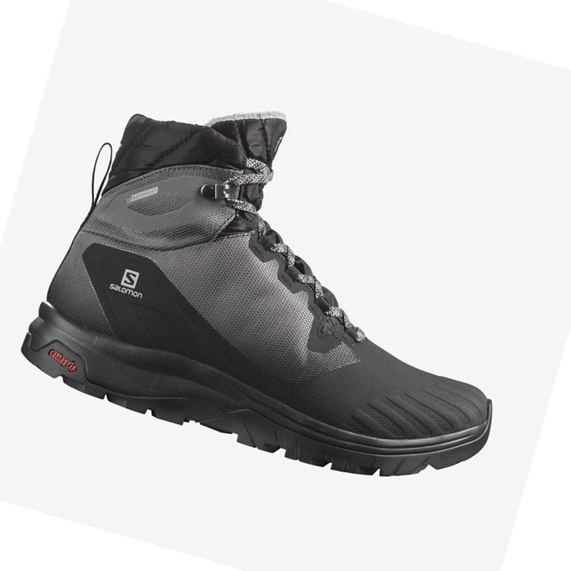 Botas de Invierno Salomon VAYA BLAZE THINSULATE™ CLIMASALOMON™ WATERPROOF Mujer Negras | AXZTMNW-21