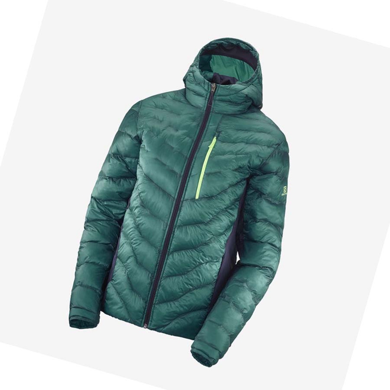 Chaquetas Salomon OUTPEAK PRIMALOFT INSULATED Mujer Verde | ONKDXIJ-57