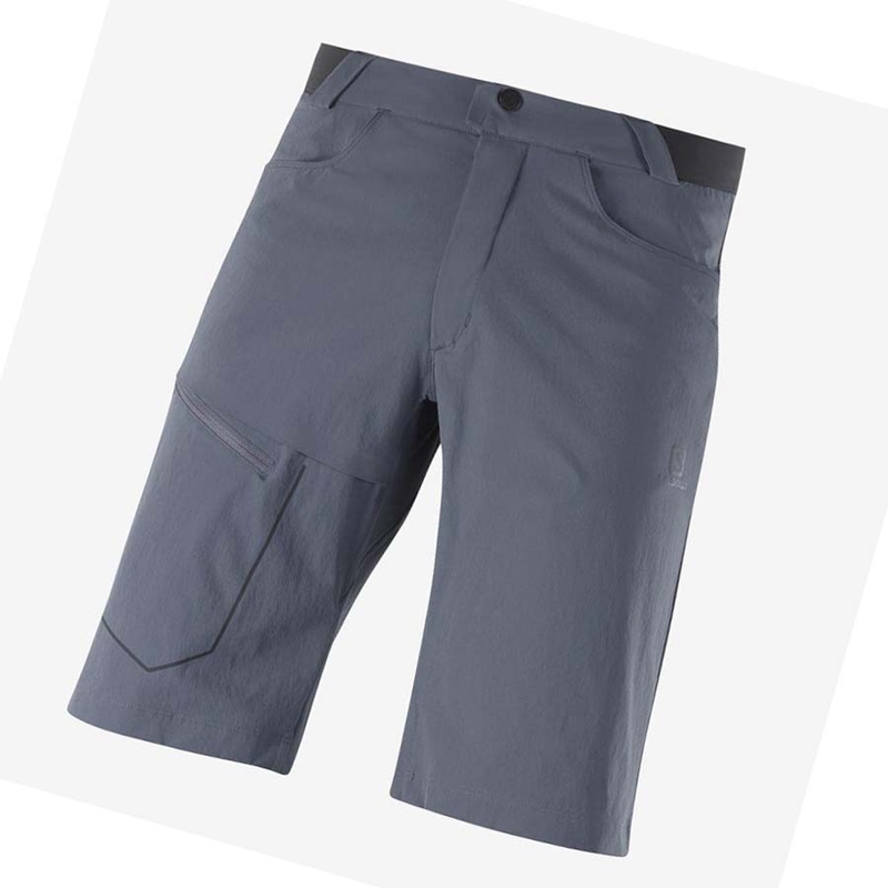 Pantalones Cortos Salomon WAYFARER Hombre Gris | ZUFHOTG-12