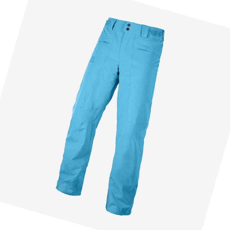 Pantalones De Esquí Salomon BRILLIANT Hombre Azules | ERWAUMZ-25