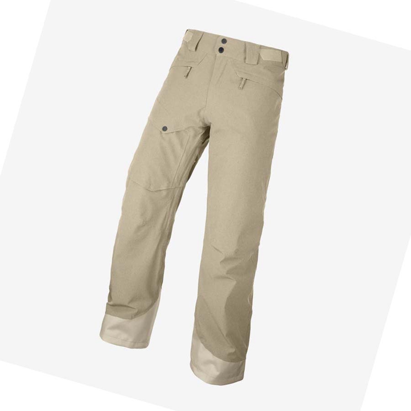 Pantalones De Esquí Salomon UNTRACKED Hombre Beige | PTBRWZX-41