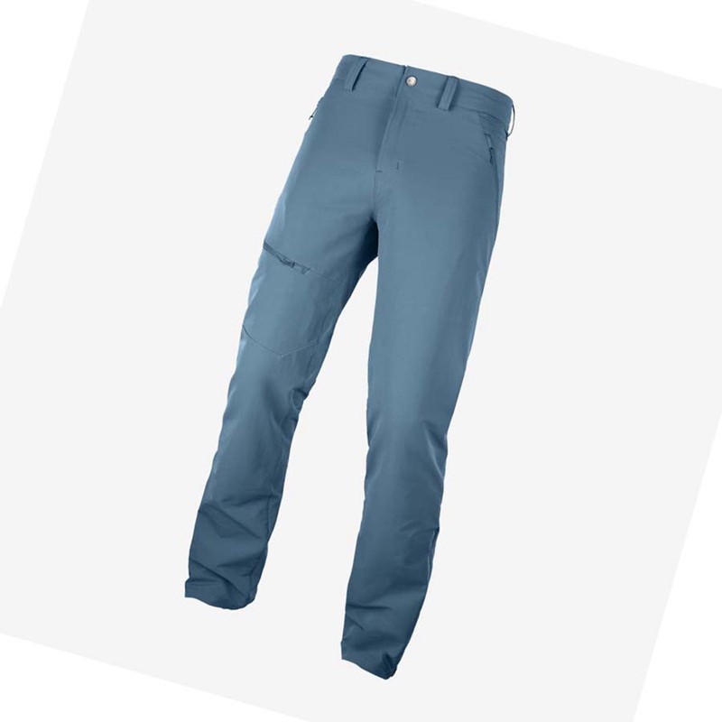 Pantalones Salomon OUTPEAK WARM Hombre Azules | OMADTYZ-67