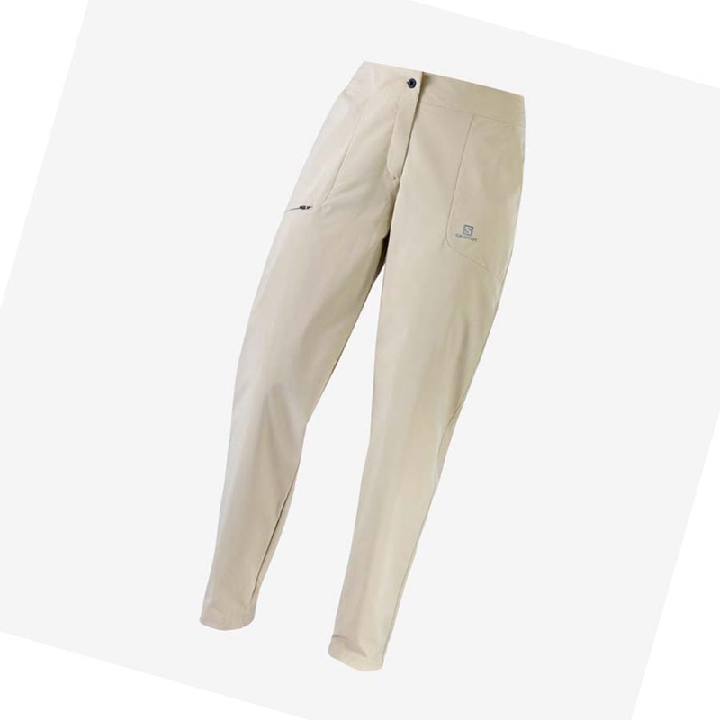 Pantalones Salomon WAYFARER CITY Mujer Blancas | RXSMHUA-04