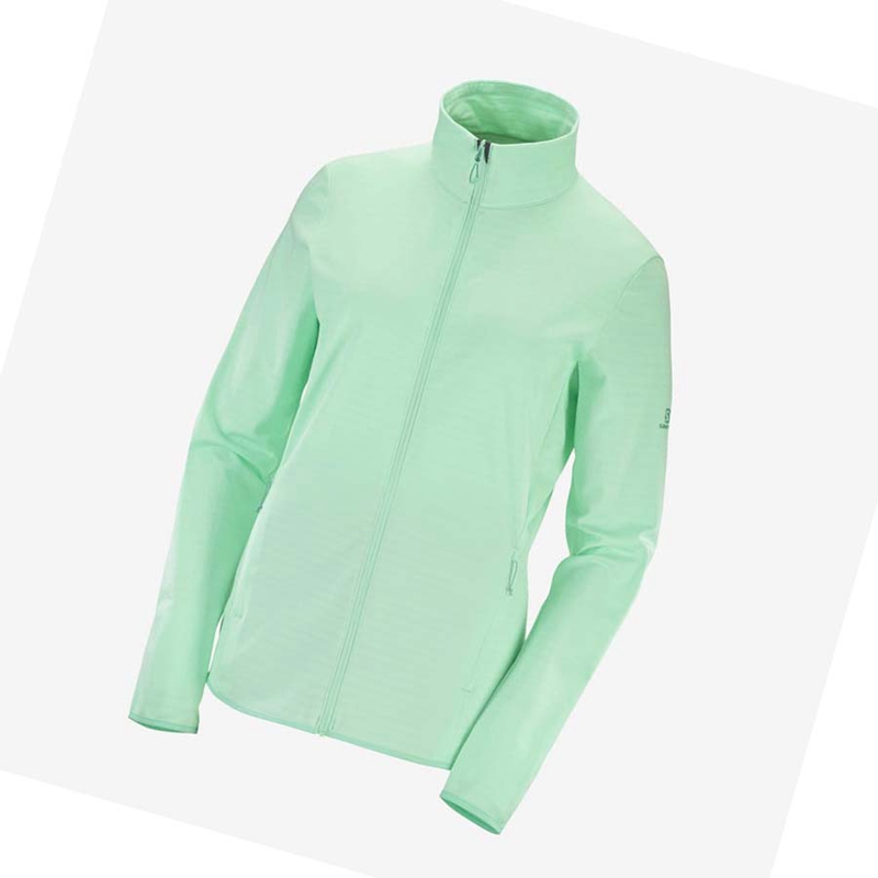 Sudadera Con Capucha Salomon ESSENTIAL LIGHTWARM Mujer Verde | RCMJBNT-97