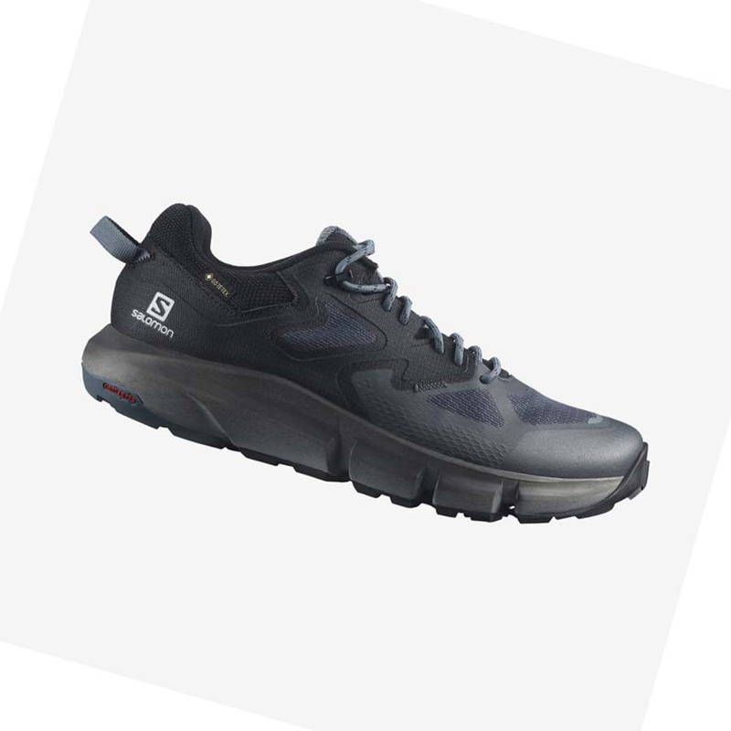 Zapatos De Senderismo Salomon PREDICT HIKE GORE-TEX Hombre Gris Negras | UJYOEBX-91